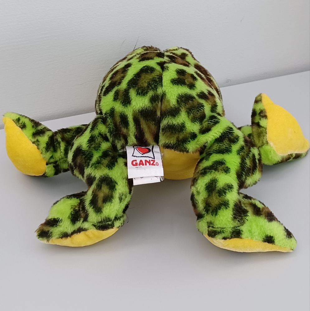•Ganz Webkinz Lil Kinz Bullfrog stuffed animal plush - Picture 3 of 8